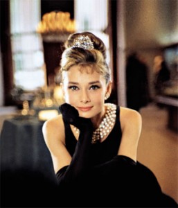 Audrey Hepburn, Breakfast at Tiffany's. 1961.