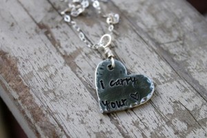 carry your heart necklace
