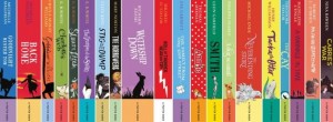 book spines