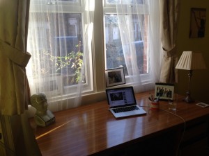 Guy's Writing Space