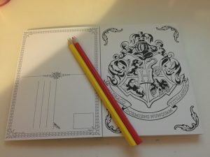 Harry Potter colouring books