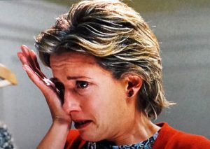 Emma Thompson as Karen in Love Actually (Universal Pictures, Studio Canal, Working Title and DNA Films, 2003.)