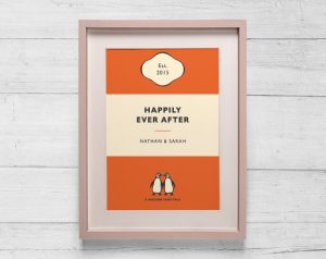 Personalised Penguin Book Cover