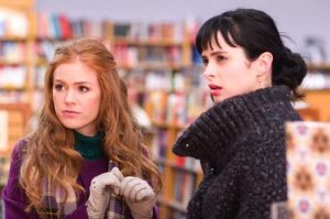 Krysten Ritter and Isla Fisher (Robert Zuckerman/Disney Enterprises)