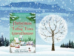 Blue Background snow GIF