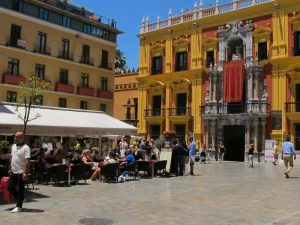 Plaza del Obispo, location in Connnectedness - photo @SandraDanby